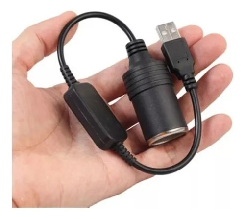 Adaptador Usb Macho A Hembra Para Encendedor De Cigarrillos