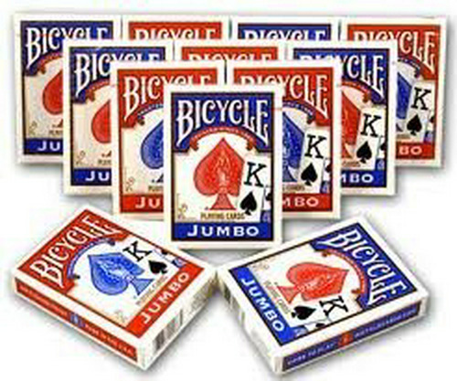 Bicicletas Poker Estándar Tamaño Jumbo Índice De Caras Naipe