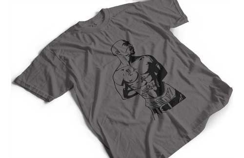 Camiseta Algodón Con Estampado De Rapero 2pac Tupac Shakur