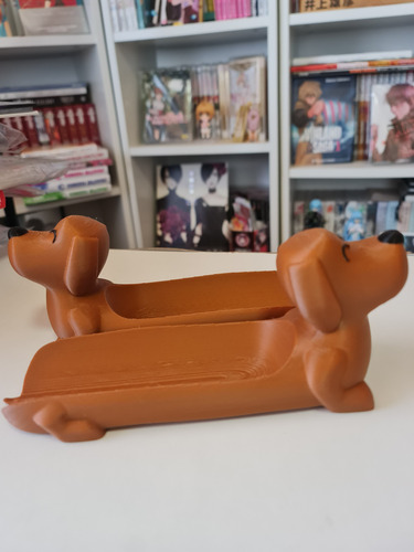 Porta Completos Diversos Y Divertidos-perro Salchicha-gato-