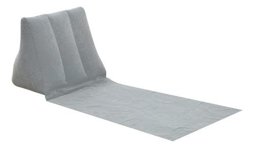 1 Pieza De Lounger Resplado Con Almohada Suministros De Gris