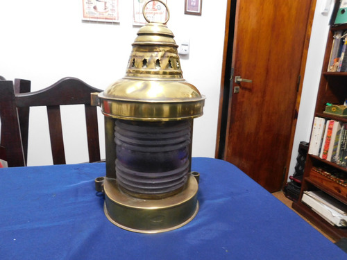 Farol Nautico Naval Barco Marino Vidrio, U.s.a., Miralo (Usado)