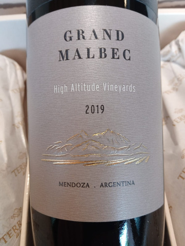 Vino Terrazas De Los Andes Grand Malbec 2019 X Botella
