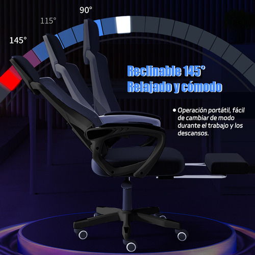 Mesa Y Silla Ergonómicas Ajustables De Malla Transpirable