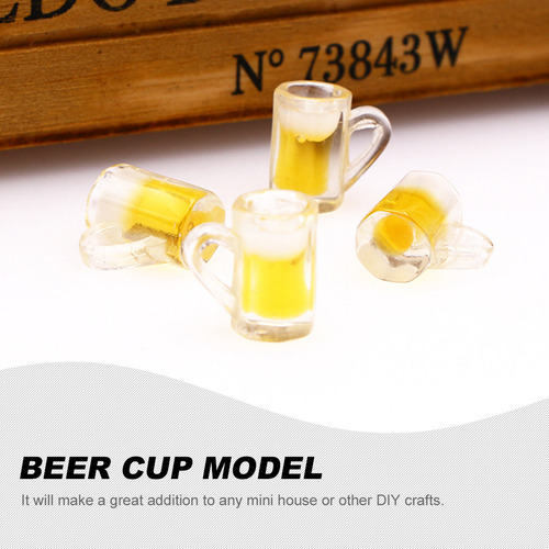 Minivasos De Chupito Con Forma De Taza De Cerveza, 10 Unidad