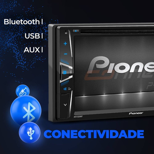 Imagem 2 de 6 de Central Multimidia Dvd Pioneer Avh-g228bt Hyundai Tucson