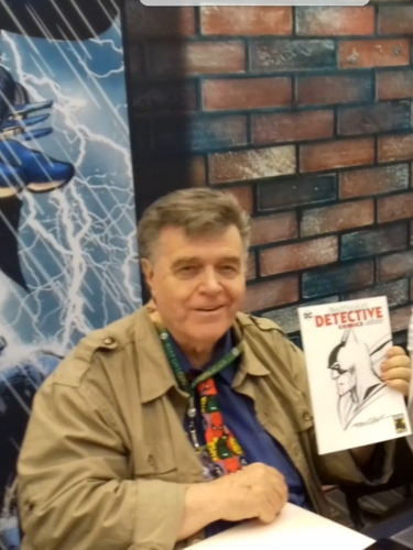 Detective Comics 1000 Sketch Original Batman Por Neal Adams (Usado)
