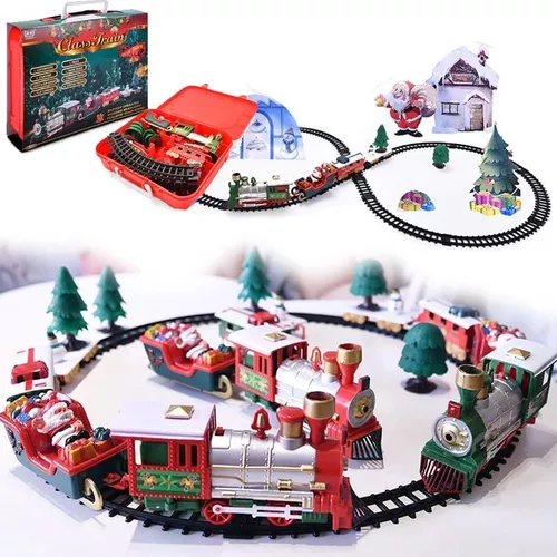 Brinquedo De Natal Pequeno Brinquedo De Trem Elétrico