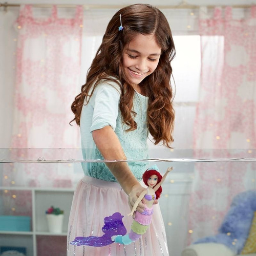 Imagen 5 de 8 de Muñeca Princesa Ariel Sirena Disney Magia Multicolor F0399