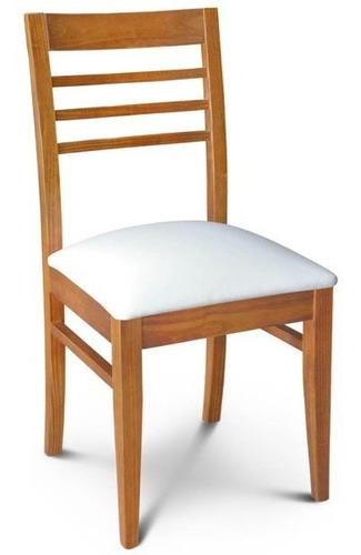 Silla De Madera Patria Konci Cedro Asiento Tapizado 