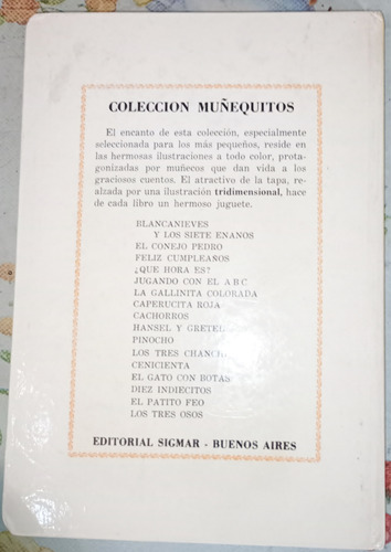 Coleccion Muñequitos Sigmar El Patito Feo Serrano M (Usado)