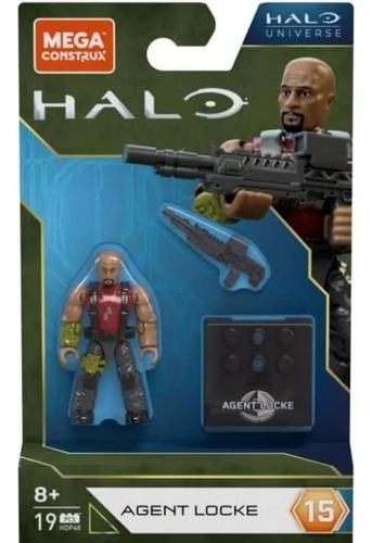 Conjunto 5 Figuras Mega Construx Halo Heroes Serie 15
