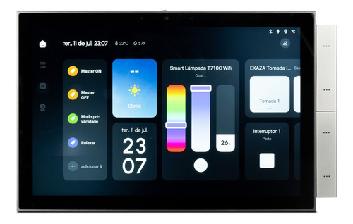 Panel de control central inteligente con pantalla táctil inteligente Tuya
