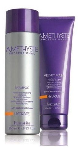 Amethyste Hydrate Shampoo + Mascara X250ml Farmavita 