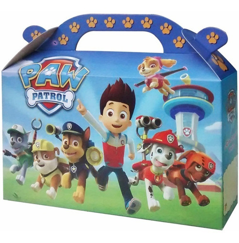 Patrulla Canina Paw Patrol Bolsita Valijita Golosinera X 15