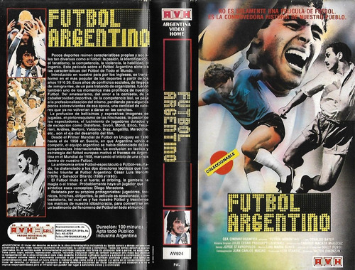 Futbol Argentino Vhs Maradona Valdano Pasarela Ardiles