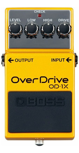 Boss Od-1x Overdrive Pedal Efecto Guitarra