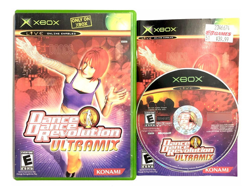 Dance Dance Revolution Ultramix  Juego Original Xbox Classic