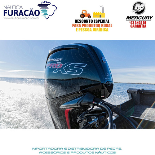 Motor De Popa Mercury 4 Tempos 115hp Elpt Efi Ct Pro Xs