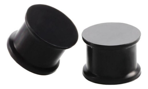 12 Pares En Oídos Calibre De De Goma Suave 10mm