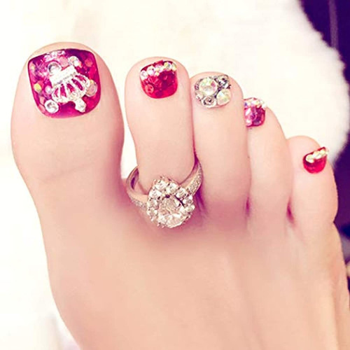 Imagen 6 de 7 de Uñas Acrilicas Para Los Pies