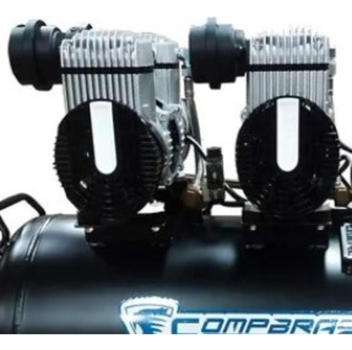 Compressor De Ar 50l 2 Motores 220v Compbrasil Argotech