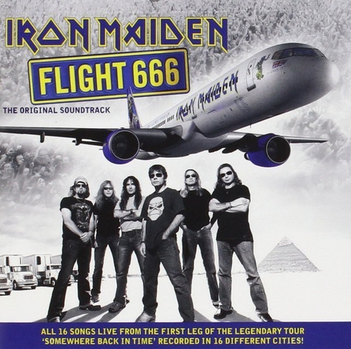 Cd Iron Maiden Flight 666 The Original Soundtrack Nuevo