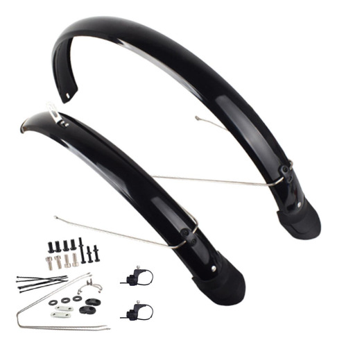 Juego De Guardabarros Para Bicicleta, Guardabarros Brillante