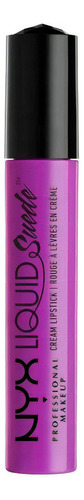 Labiales Textura Liquida Suede Cream Lipstick Cont. 4ml Nyx
