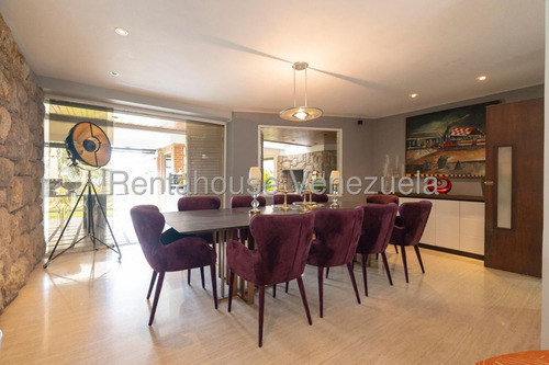 Casa En Venta En Alto Hatillo Caracas Jardin Vista Panoramica Angela Tochon