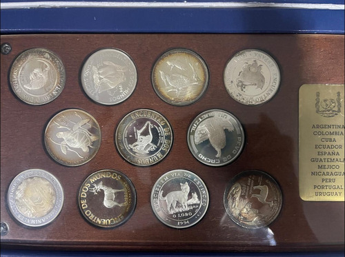 Serie Ii Iberoamericana - Moneda Plata (Usado)