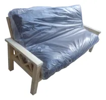 Comprar Argen Pino Futon + Colchon 3 Cuerpos  De Pino Reforzado A Eleccion