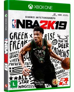 Jogo Mídia Física Nba 2k19 Original Para Xbox One