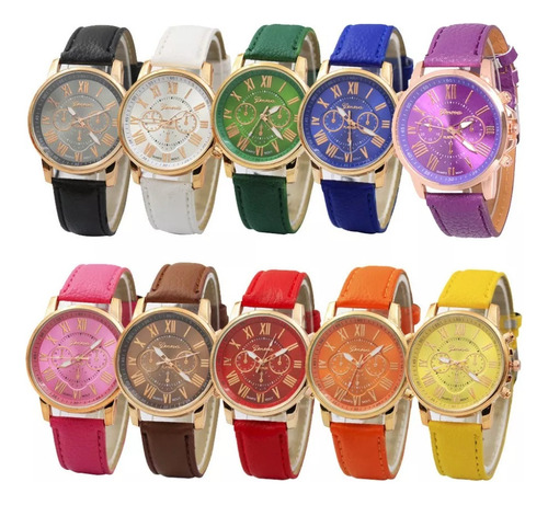 30 Triple Ojo Doble Capas Relojes Moda Mujer Regalo Mayoreo