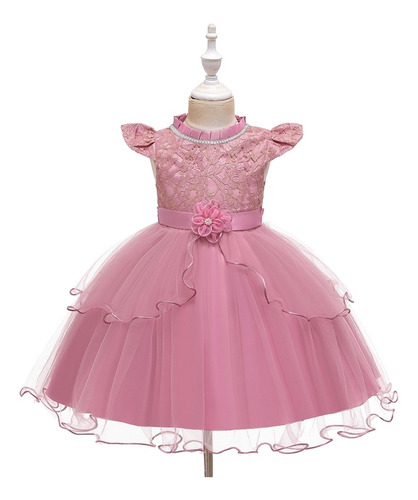 Vestido De Niña Para Fiesta Elegante Bautizo Pajesita Cumple