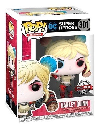 Funko Pop Harley Quinn Special Edition Original Scarlet Kids