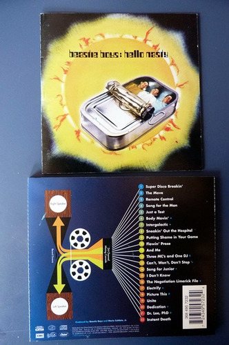 Beastie Boys Hello Nasty - Encarte Completo S/ Cd - Original (Usado)