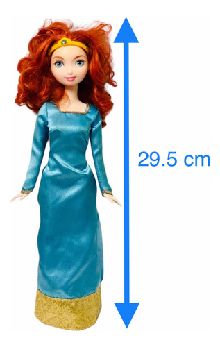 Muñeca Princesa Merida De Película Disney Valiente Colección (Usado)