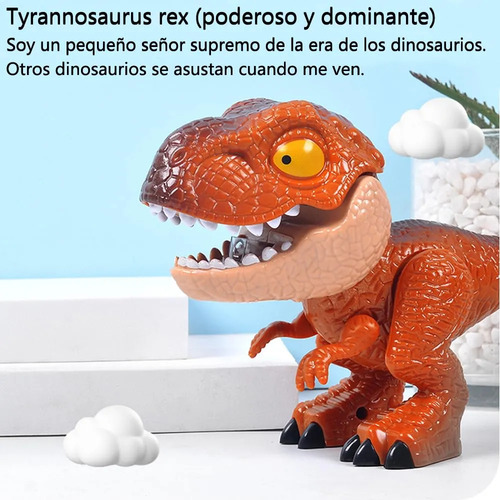 Juego De Bolígrafos De Papel 5 En 1 Con Forma De Dinosaurio
