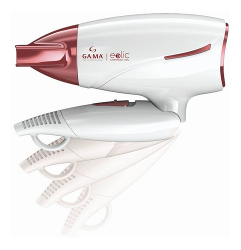 Secadora Gama Eolic 1600w Plegable Ceramic Ion Color Blanco