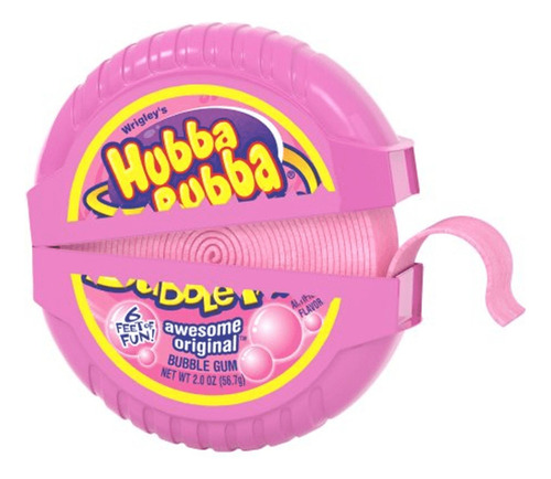 Chiclete Hubba Bubba Bubble Tape Original 56,7g Unidade