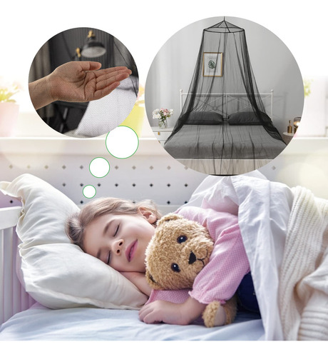 Mosquitera Con Toldo Visator Dome Para Cama King Y Niñas