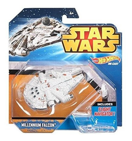 Hot Wheels Star Wars Starship Millenium Falcon Vehículo