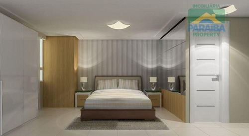 Imagem 4 de 8 de Apartamento Residencial À Venda, Cabo Branco, João Pessoa. - Ap0108