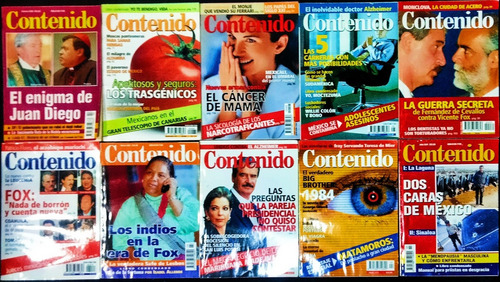 P-6 20 Revistas Diferentes Coleccionables Contenido 2000 Mas (Usado)
