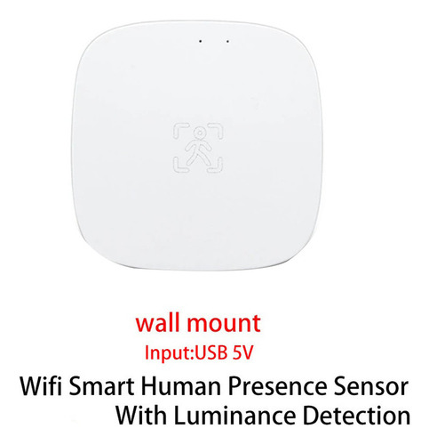 Sensor De Presença Humana V3tuya Wifi Mmwave Com Microfone D