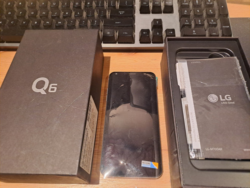 Lg Q6 32 Gb Ice Platinum 3 Gb Ram Inmaculado Como Nuevo Plateado (Usado)