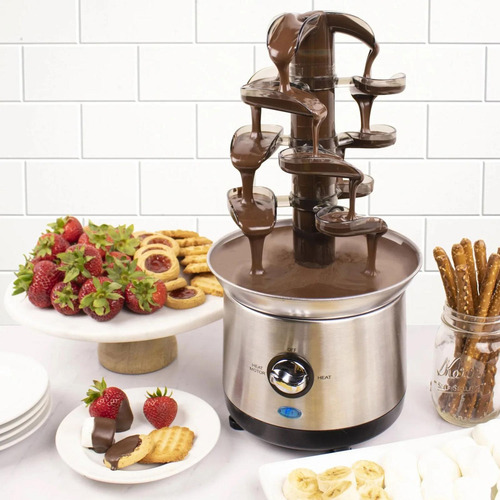 La Fuente Eléctrica Del Chocolate De Las Gradas De La