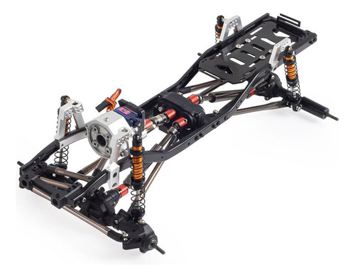 Chasis Rc Axial Scx10 Ii Con Transmisión De 2 Velocidades