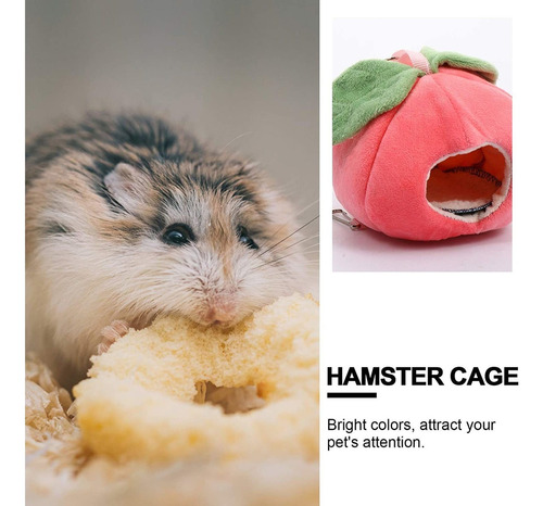 Balacoo Hamster Bed House Hamster Hamster Cartoon Fruit Shap